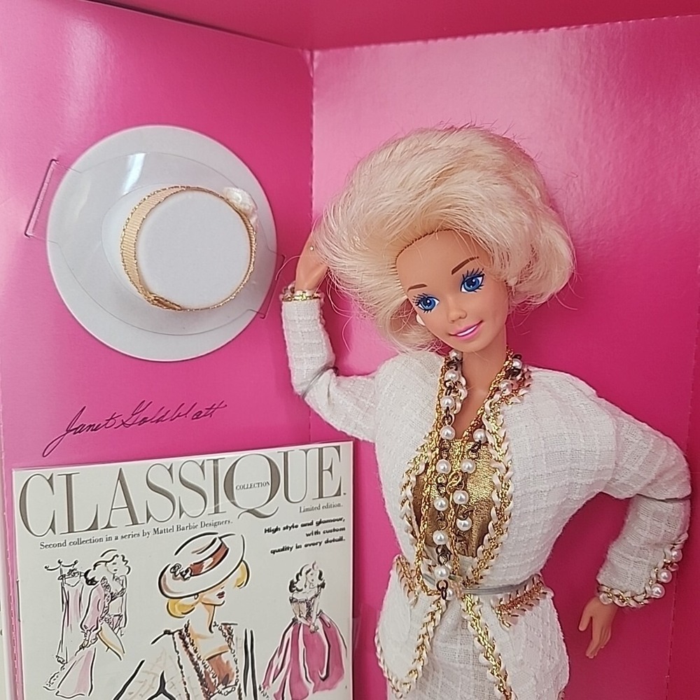 VTG RARE Designer Signed Classique Collection Mattel‎ City Style Fashion Barbie - Picture 3 of 16